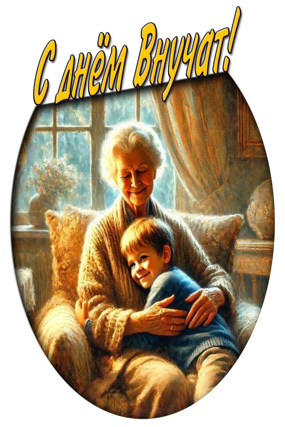 Картинка с днём внучат