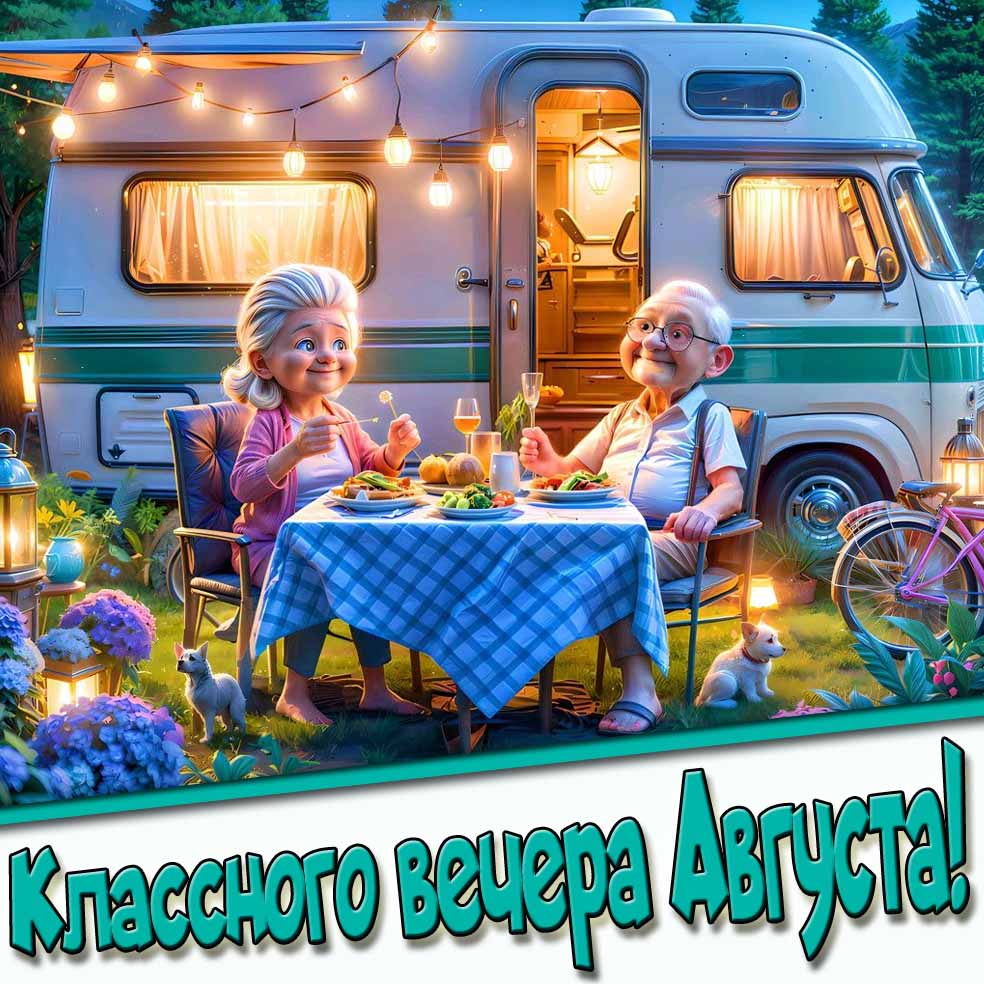 Картинка классного вечера Августа