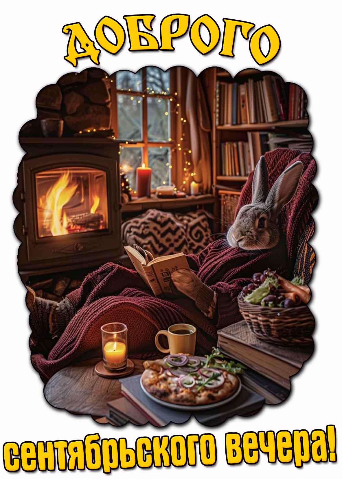 Красивая картинка доброго сентябрьского вечера