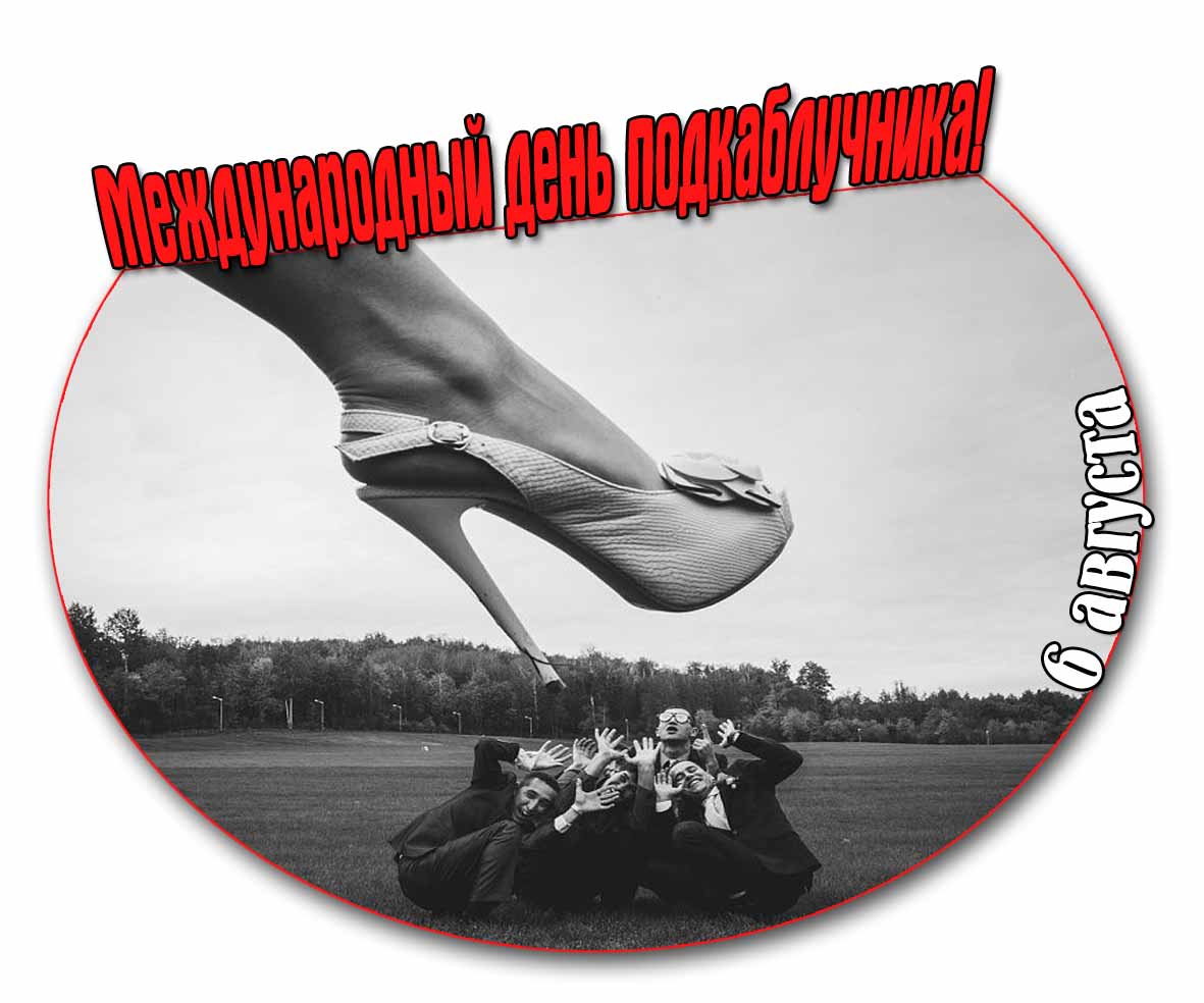 Прикольная картинка на международный день подкаблучника 6 августа