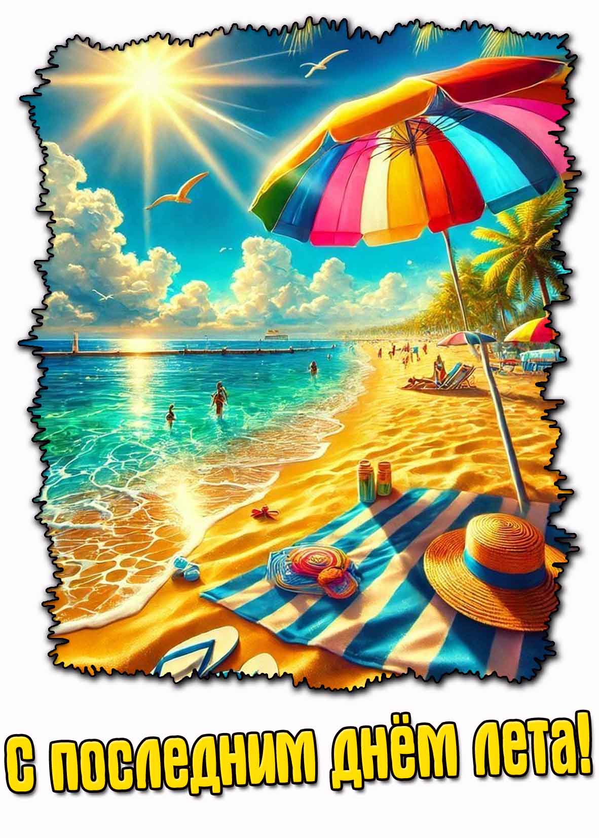 Красивая картинка с последним днём лета