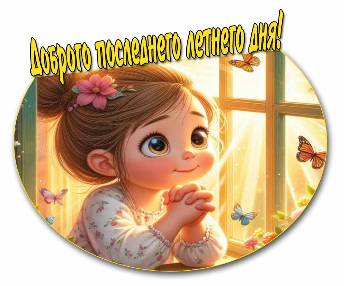 Открытка доброго последнего летнего дня