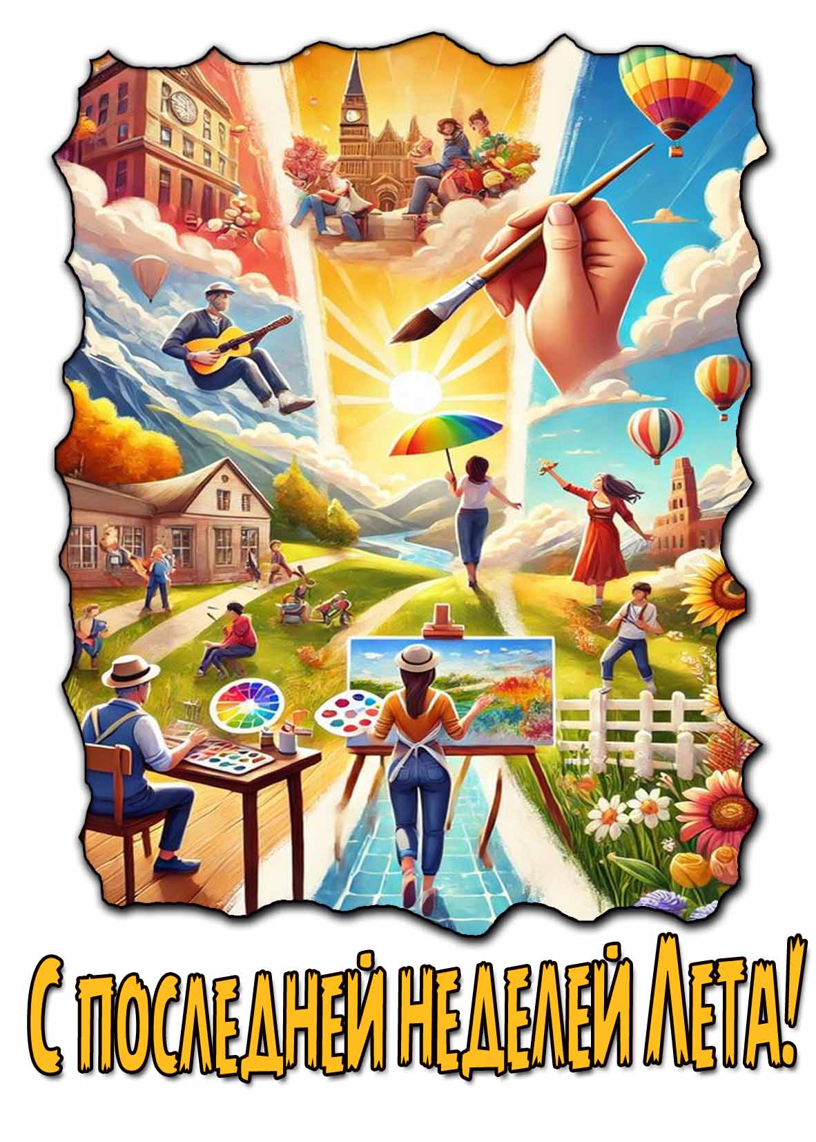 Картинка с последней неделей Лета