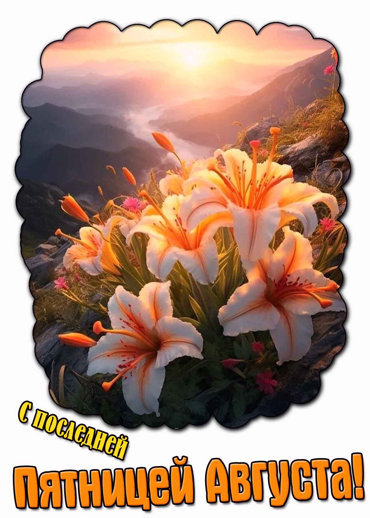 Картинка с последней пятницей Августа