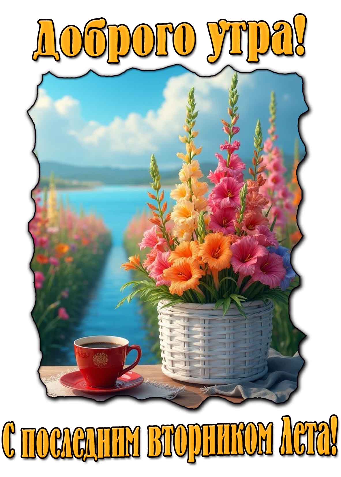 Картинка "Доброго утра! С последним вторником Лета!"