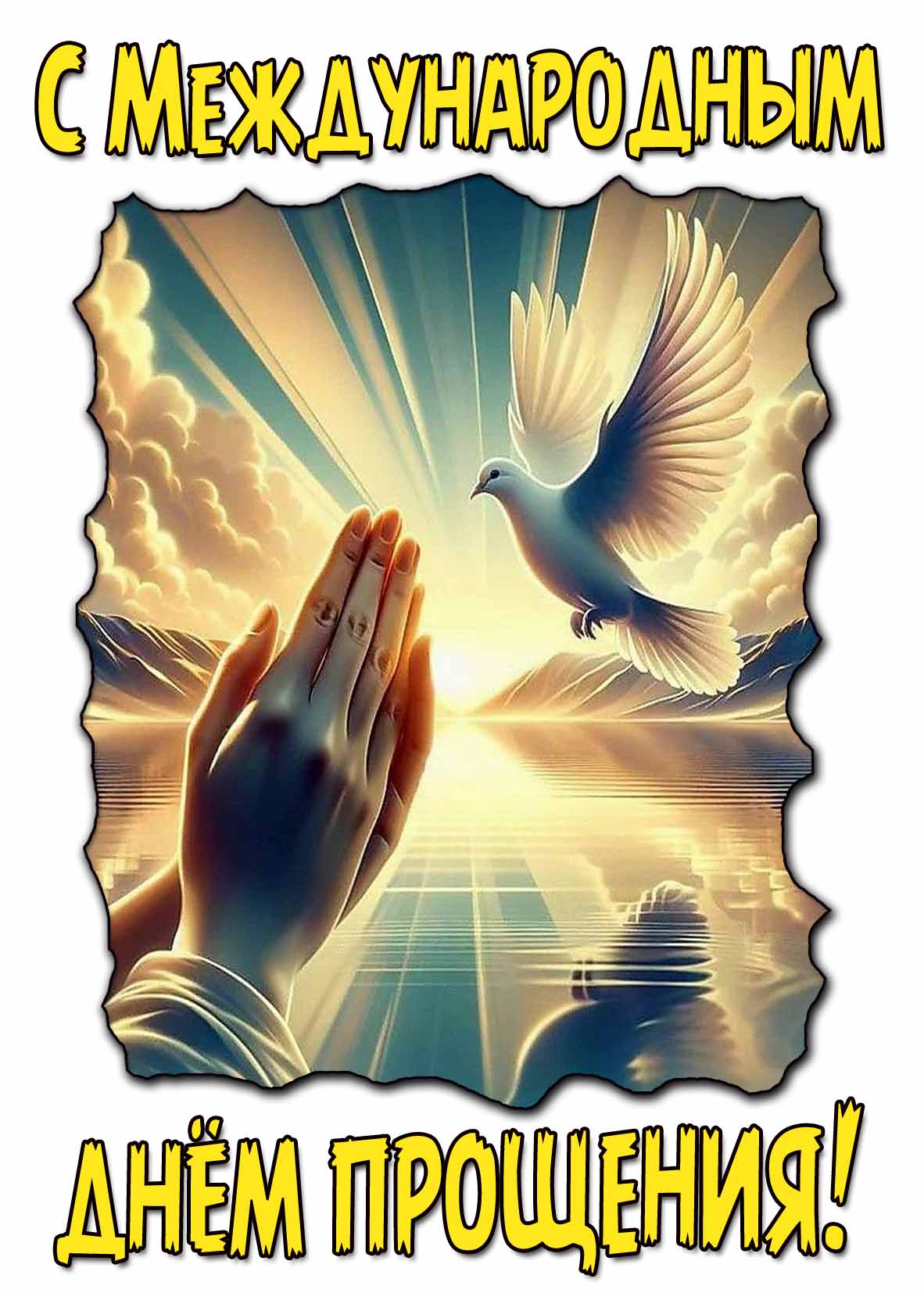 Открытка на международный день прощения