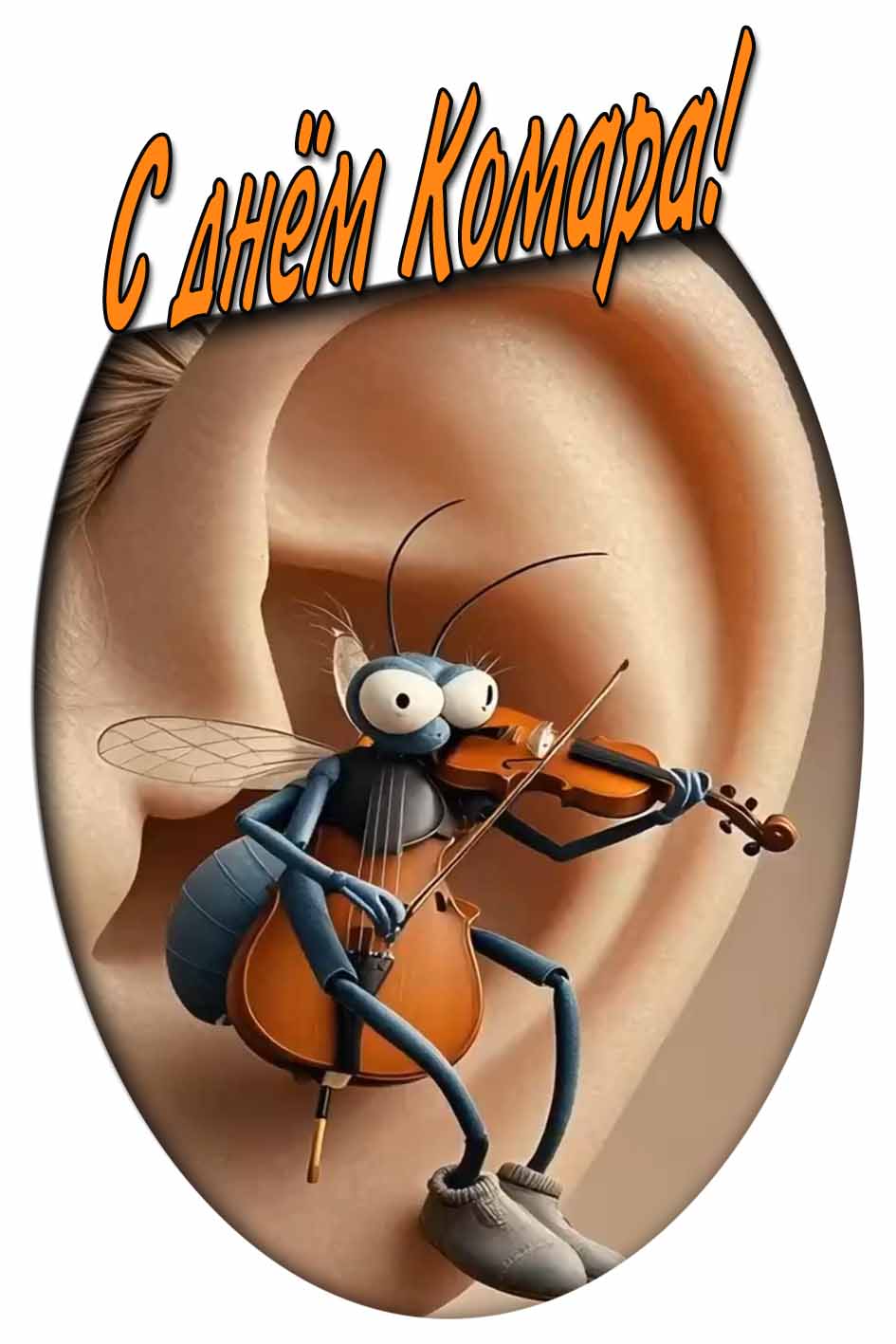 С днём комара! - прикольная картинка