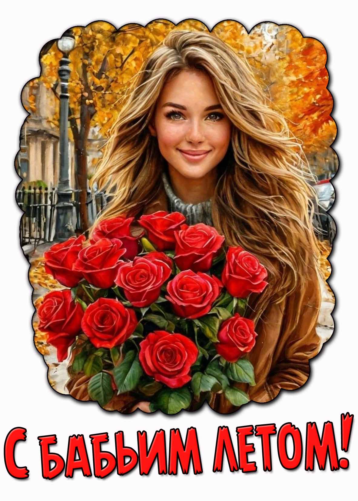 Красивая картинка с бабьим летом