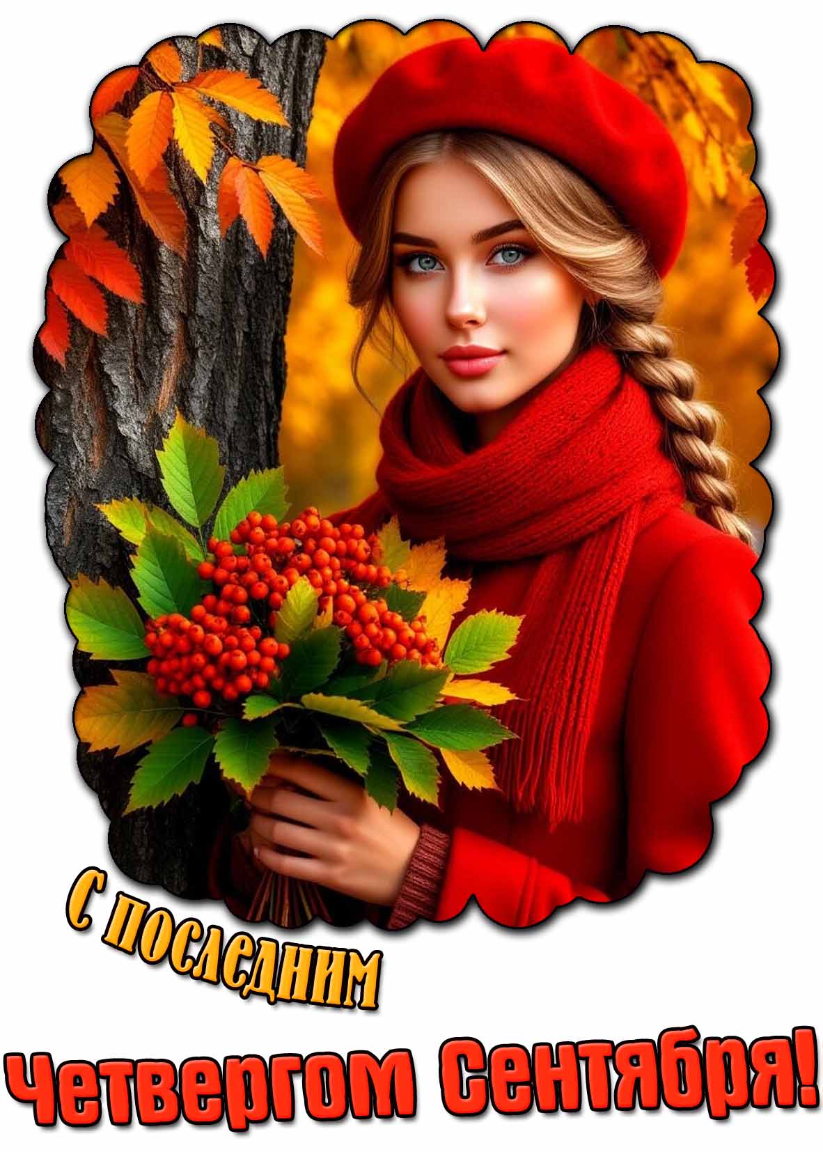 Красивая картинка с последним четвергом сентября