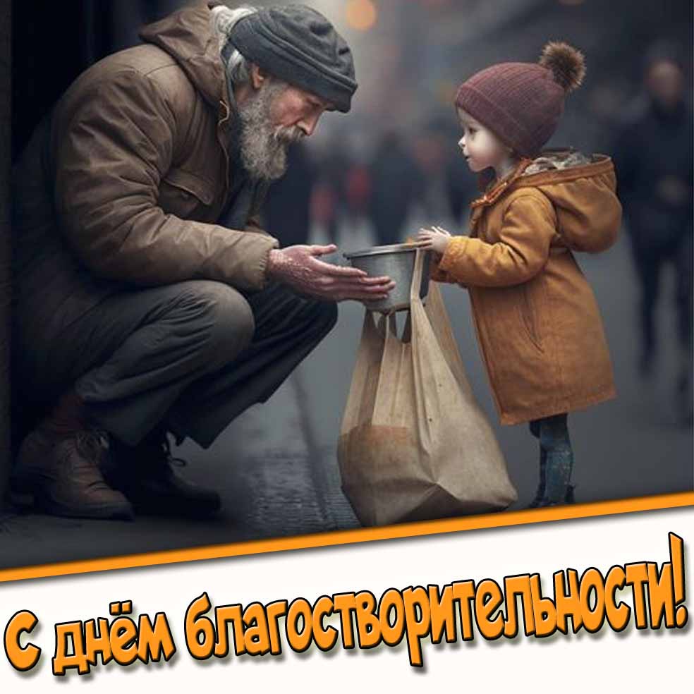 Картинка с днём благотворительности
