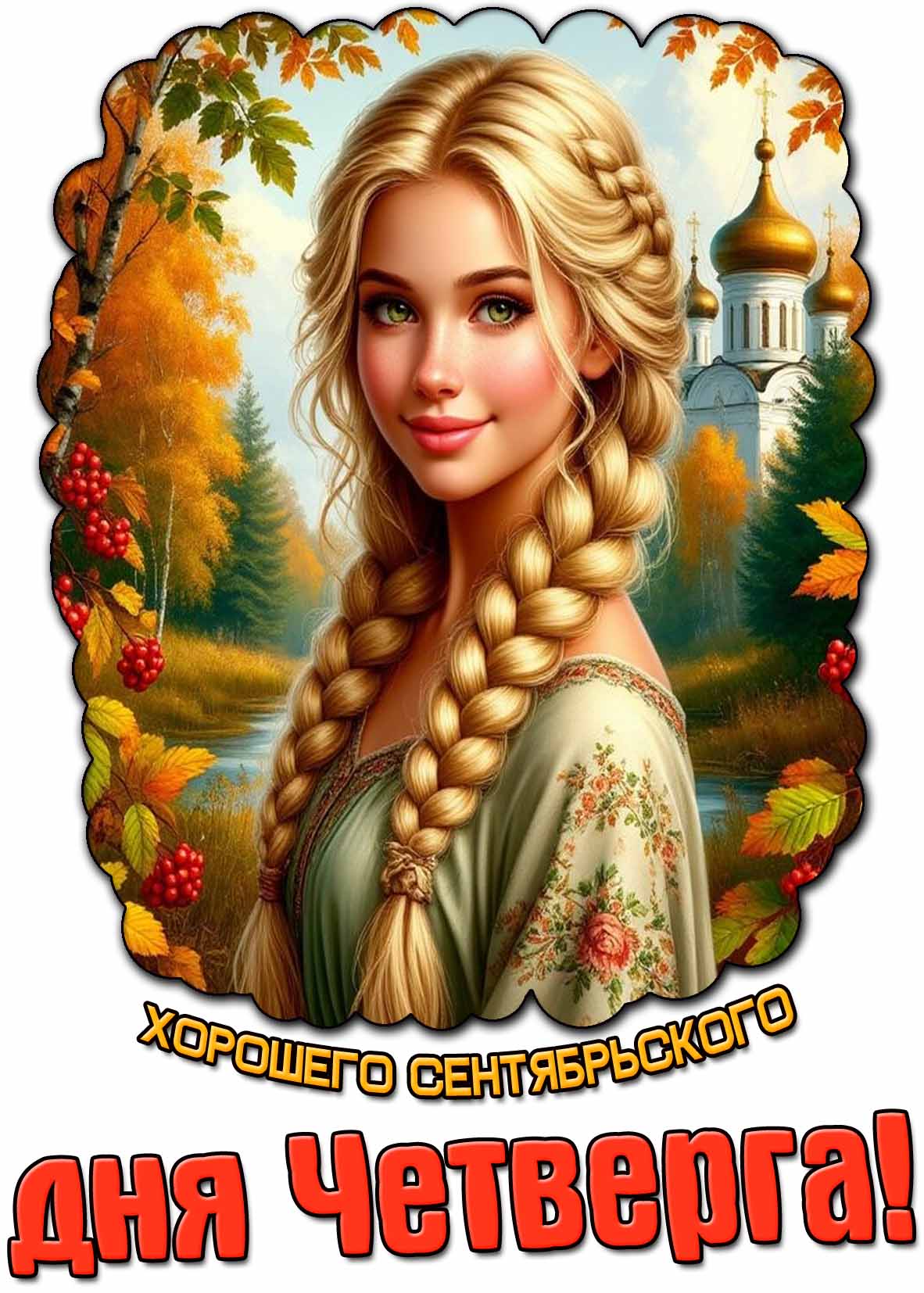 Картинка хорошего сентябрьского дня четверга