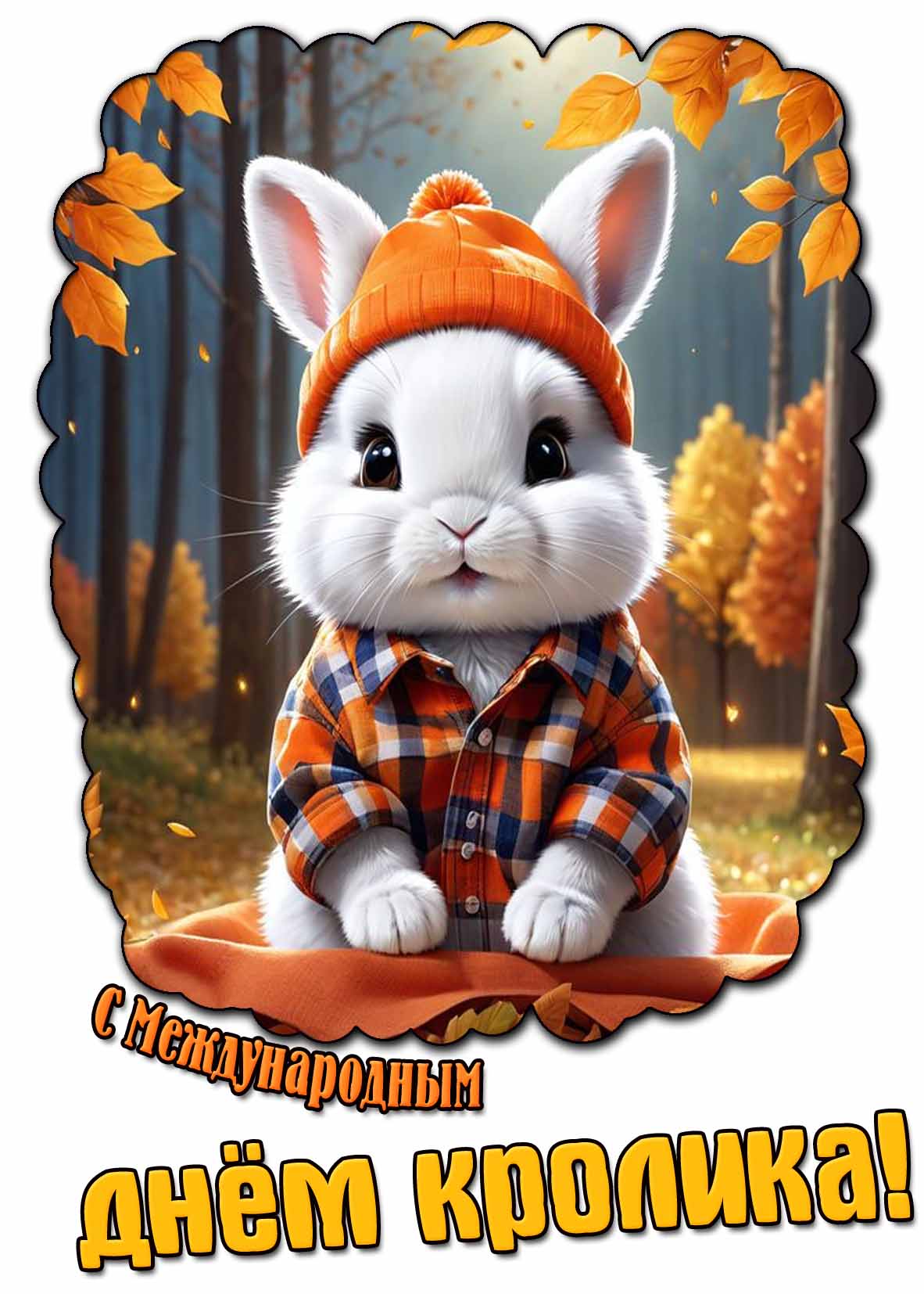 Картинка с Международным днём кролика