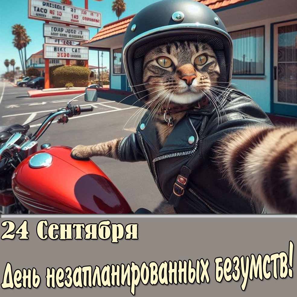 Картинка день незапланированных безумств 24 сентября