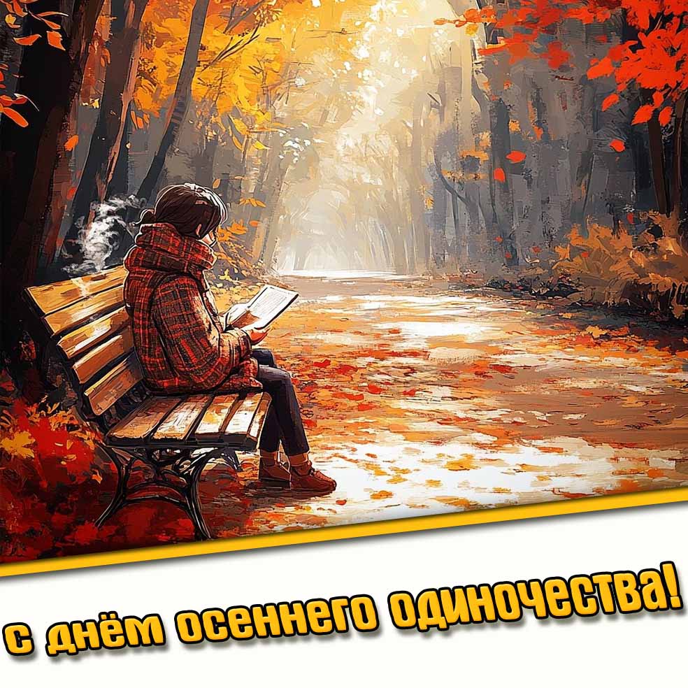 С днём осеннего одиночества! - картинка