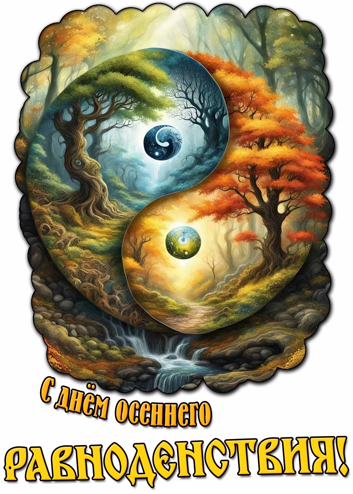Картинка с днём осеннего равноденствия