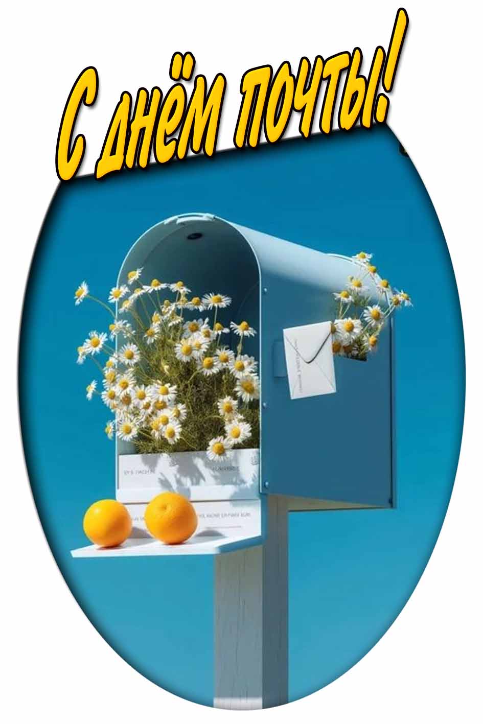 С днём почты! - картинка