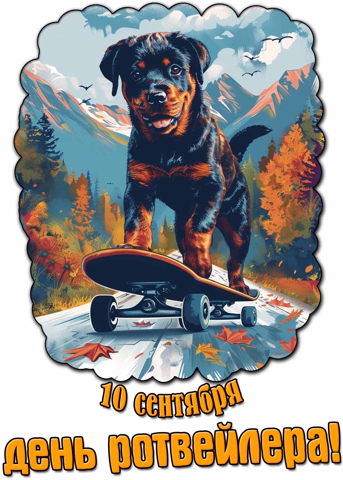Картинка 10 сентября день ротвейлера