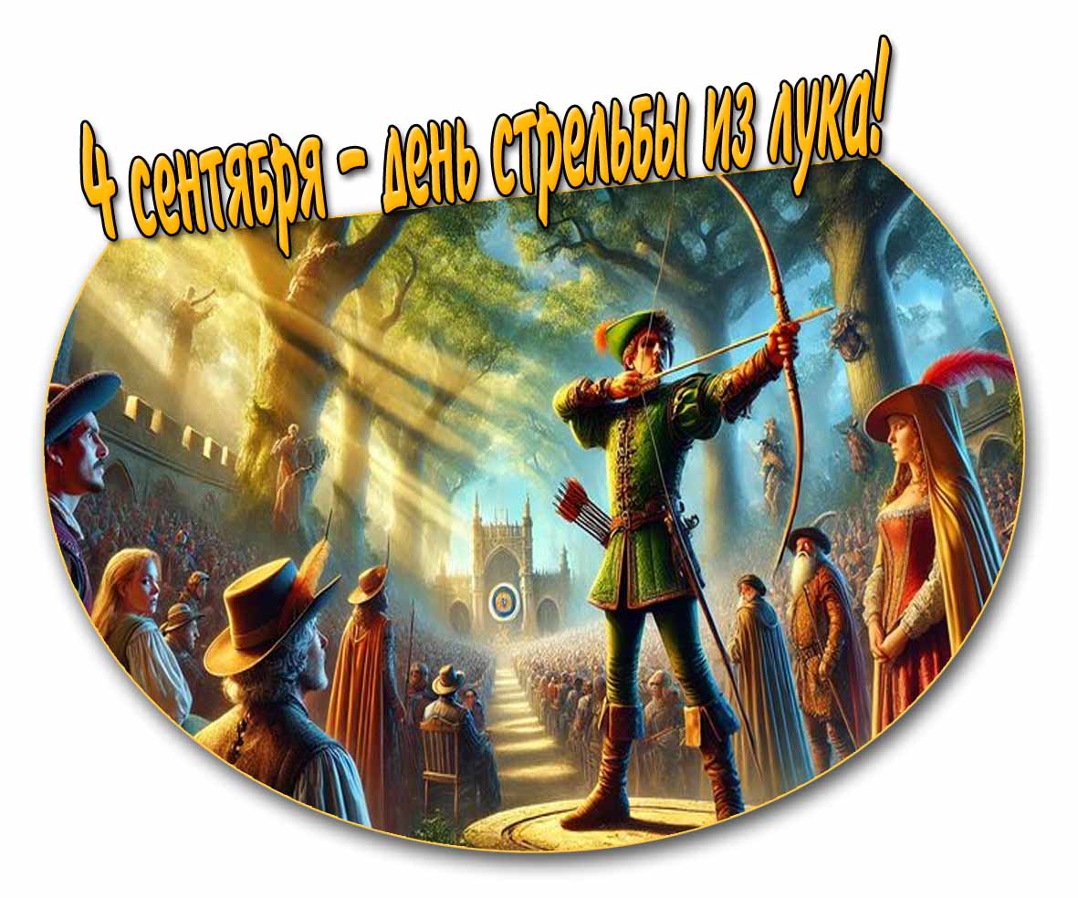 Красивая картинка 4 сентября день стрельбы из лука