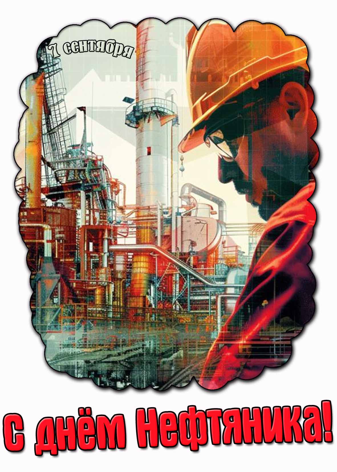 Красивая картинка на день нефтяника 7 сентября