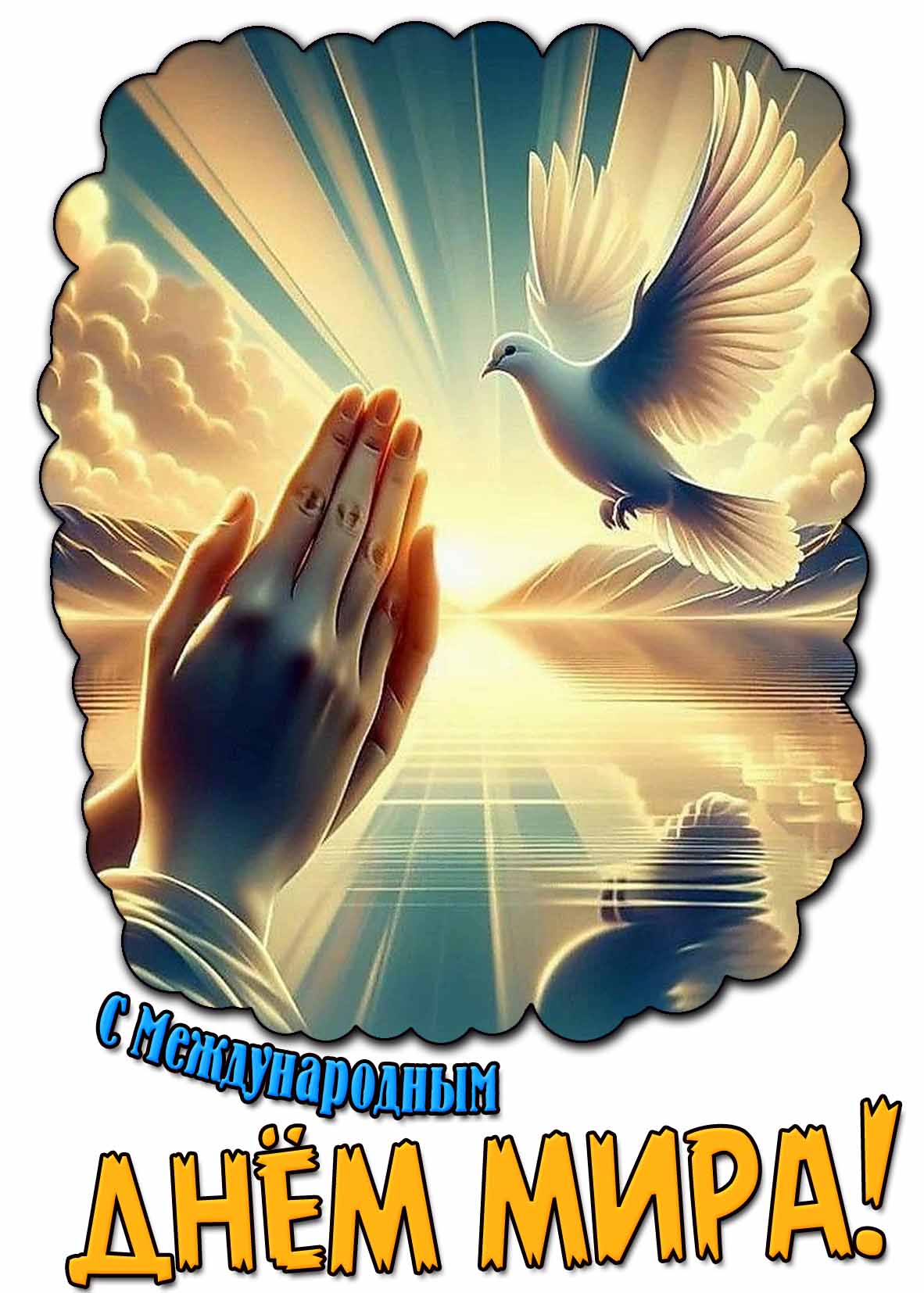 Красивая картинка с международным днём мира