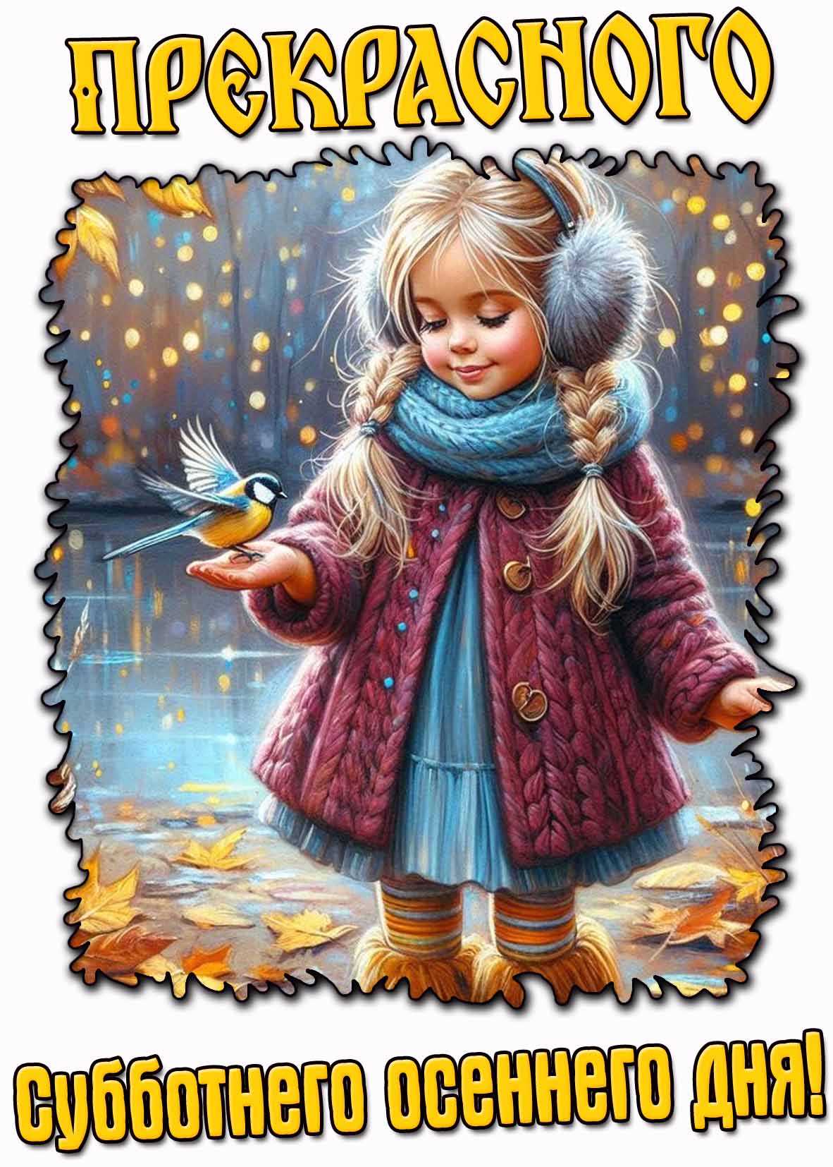 Картинка прекрасного субботнего осеннего дня