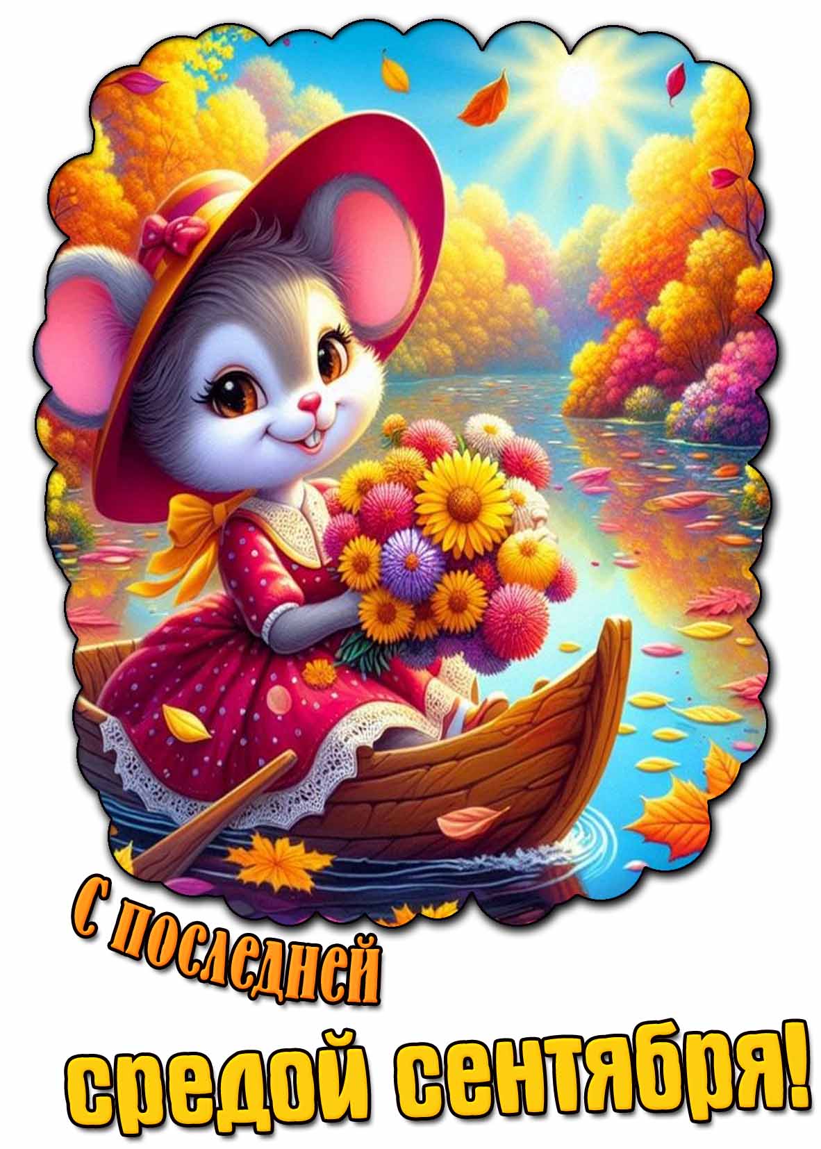 Красивая картинка с последней средой сентября