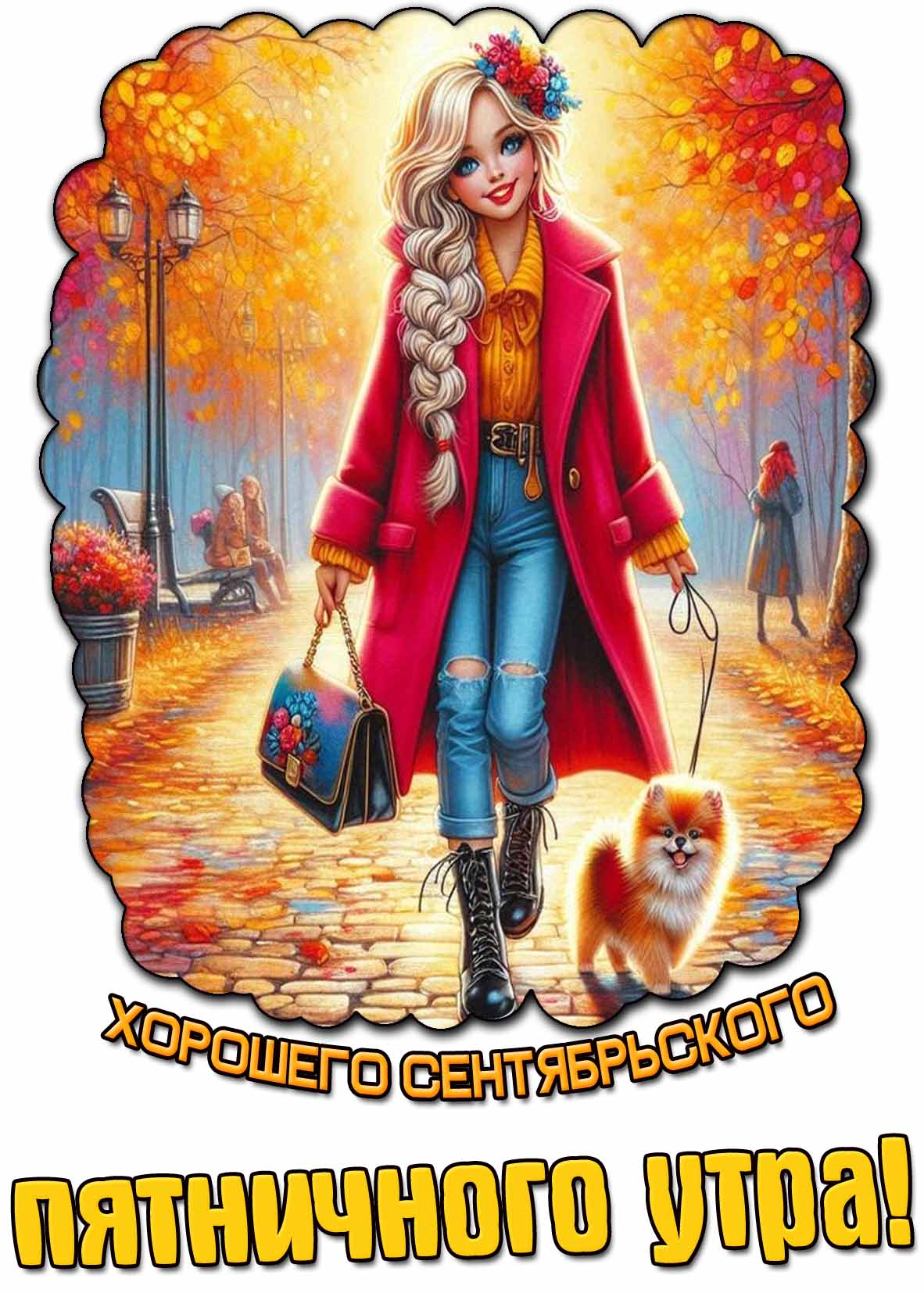 Картинка хорошего сентябрьского пятничного утра