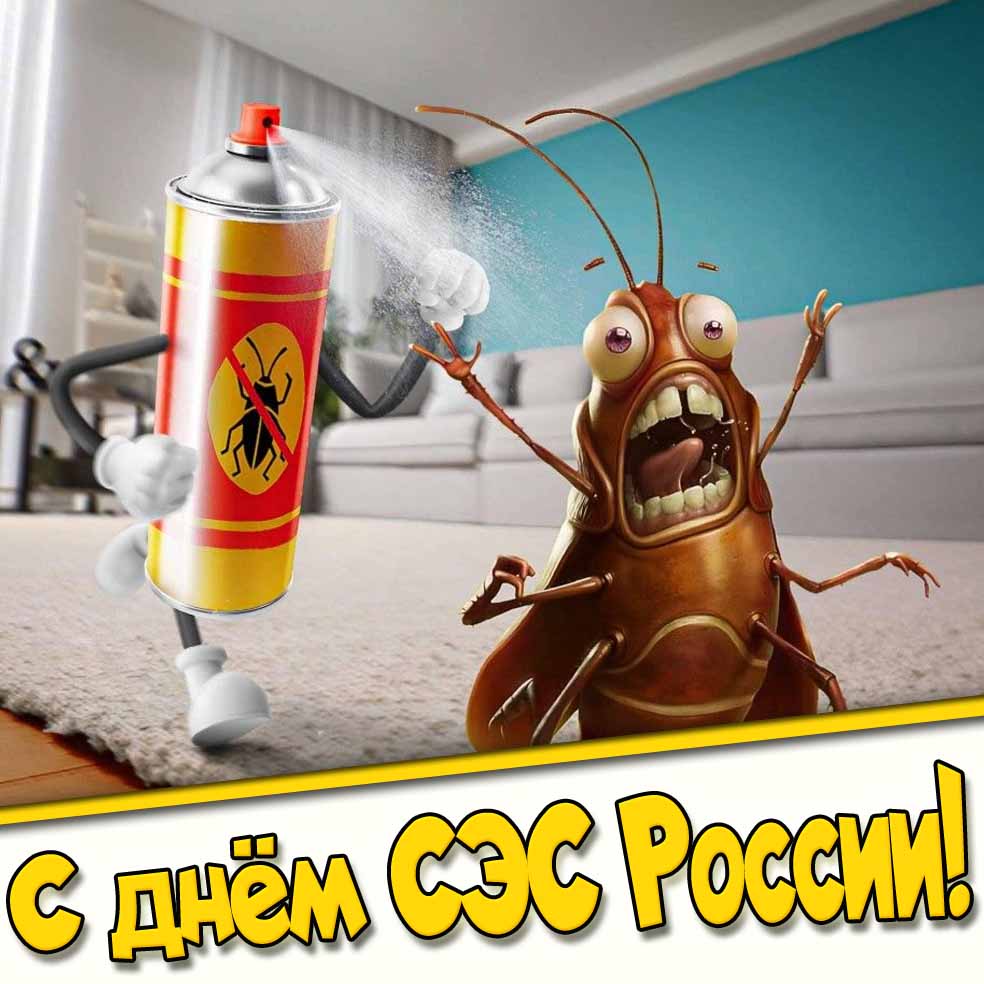 Смешная картинка с днём СЭС России