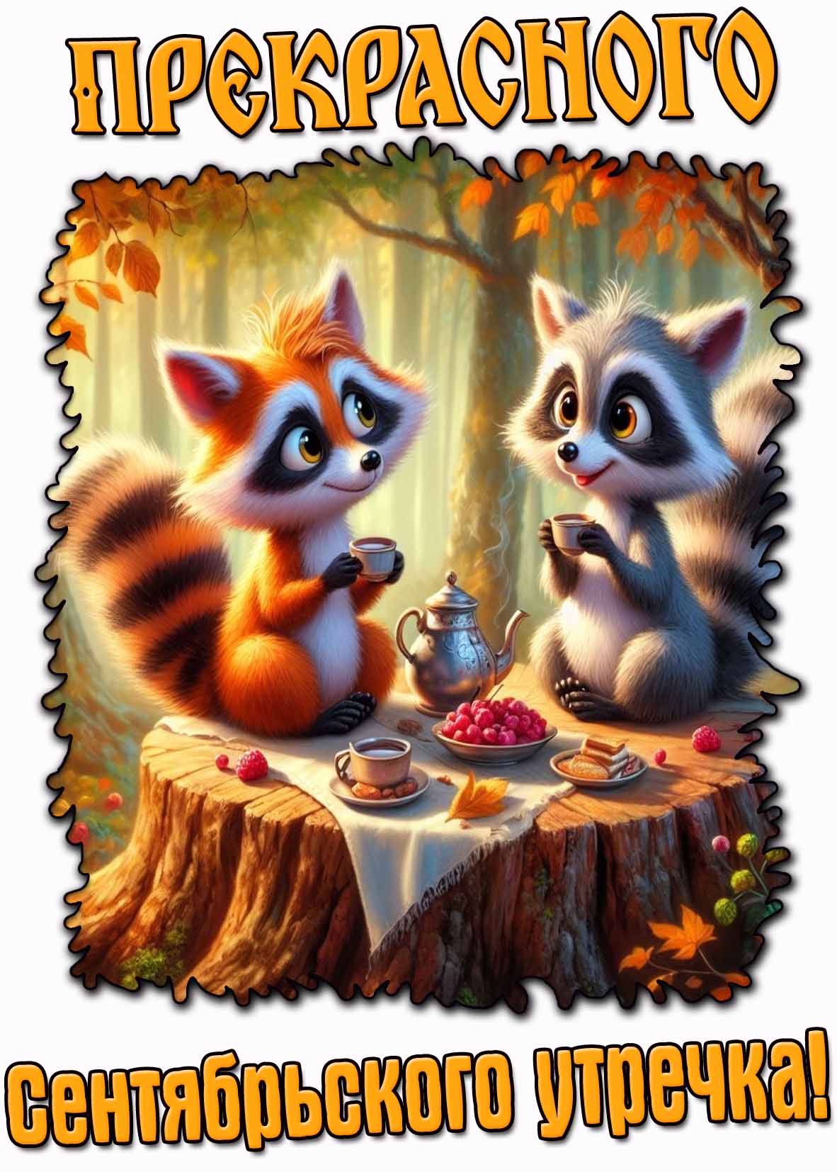 Картинка прекрасного сентябрьского утра