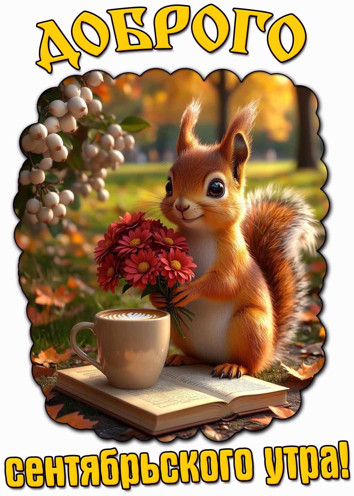 Картинка доброго сентябрьского утра