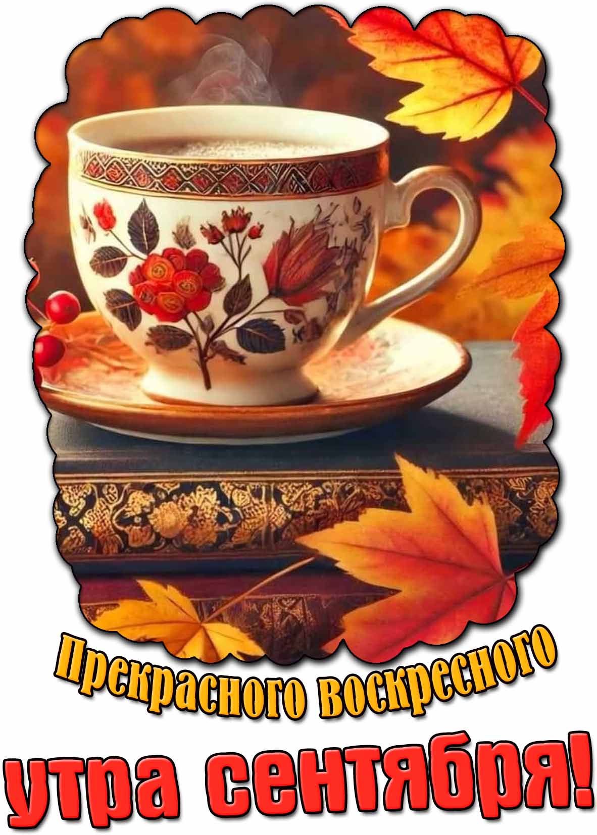 Картинка прекрасного воскресного утра сентября