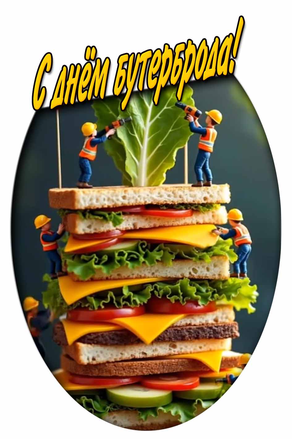 Прикольная картинка с днём бутерброда