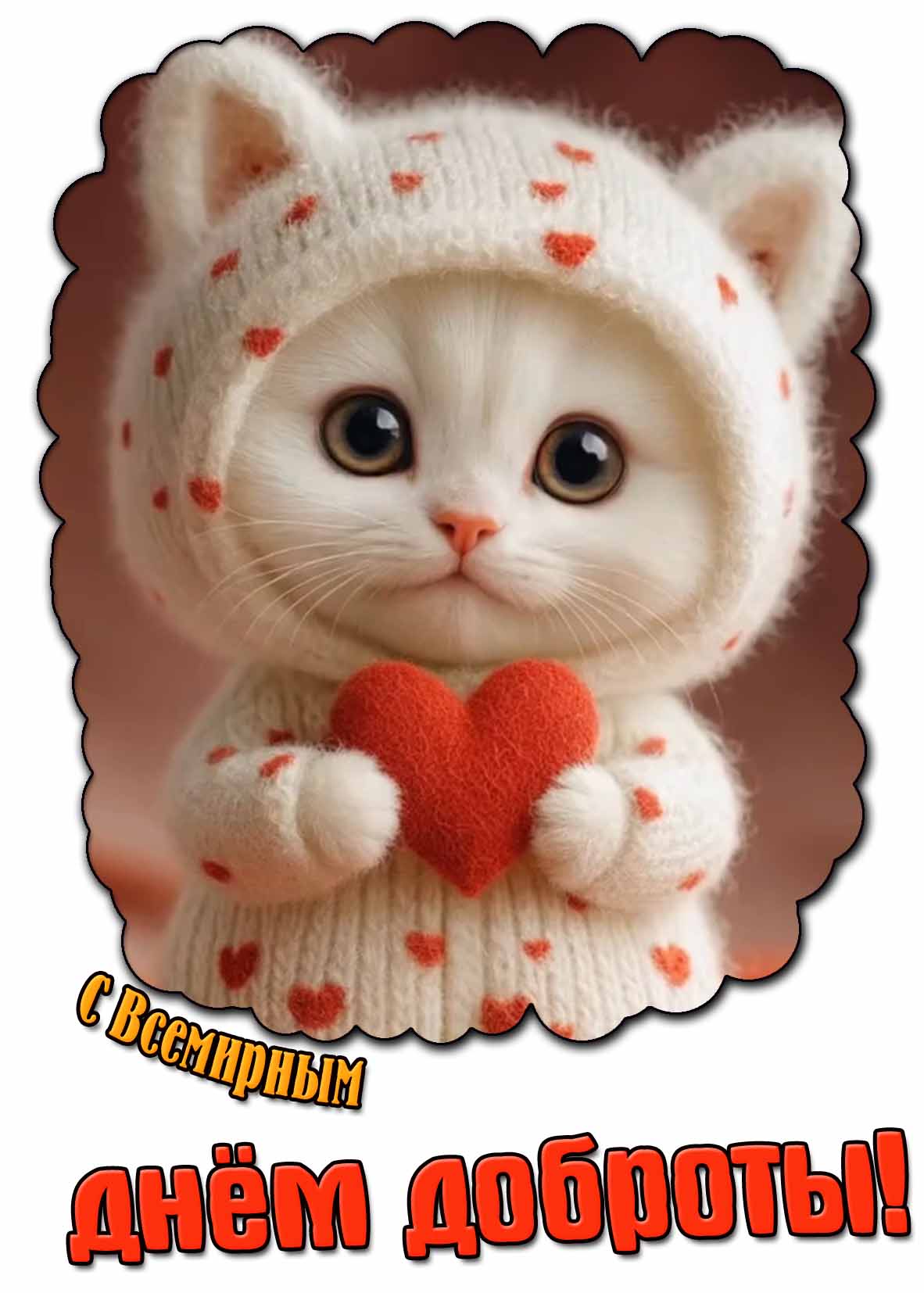 Открытка с Всемирным днём доброты