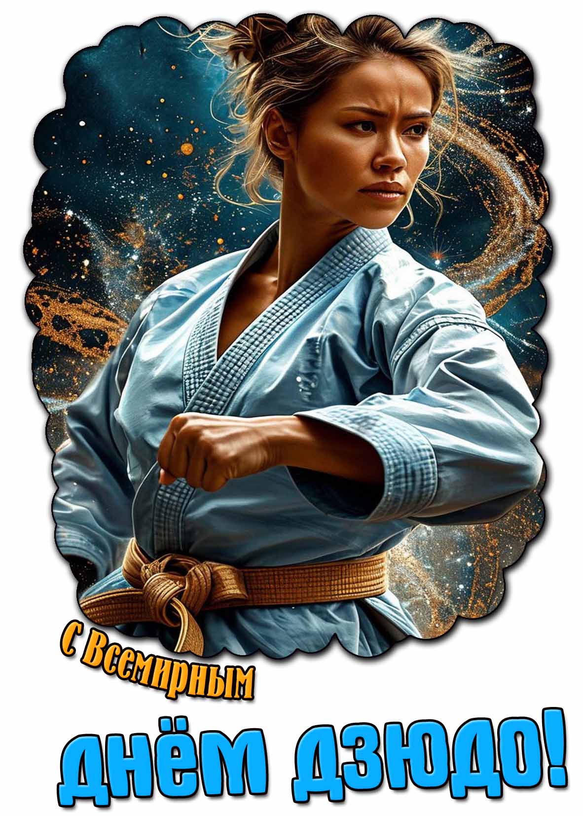 Картинка с Всемирным днём дзюдо