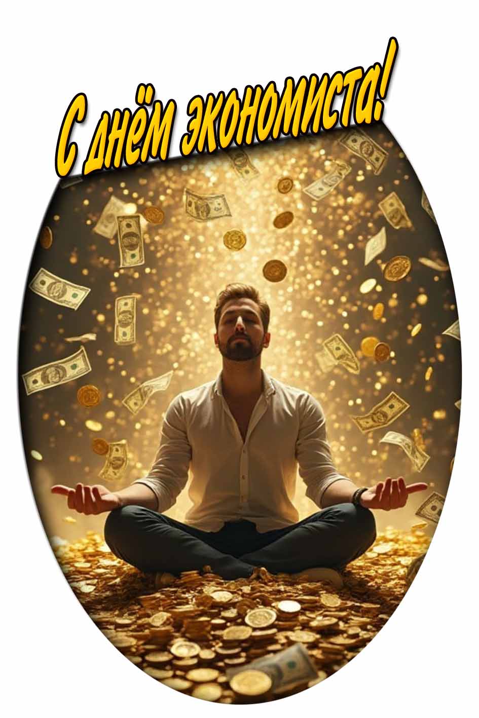 С днём экономиста! - красивая картинка для мужчины