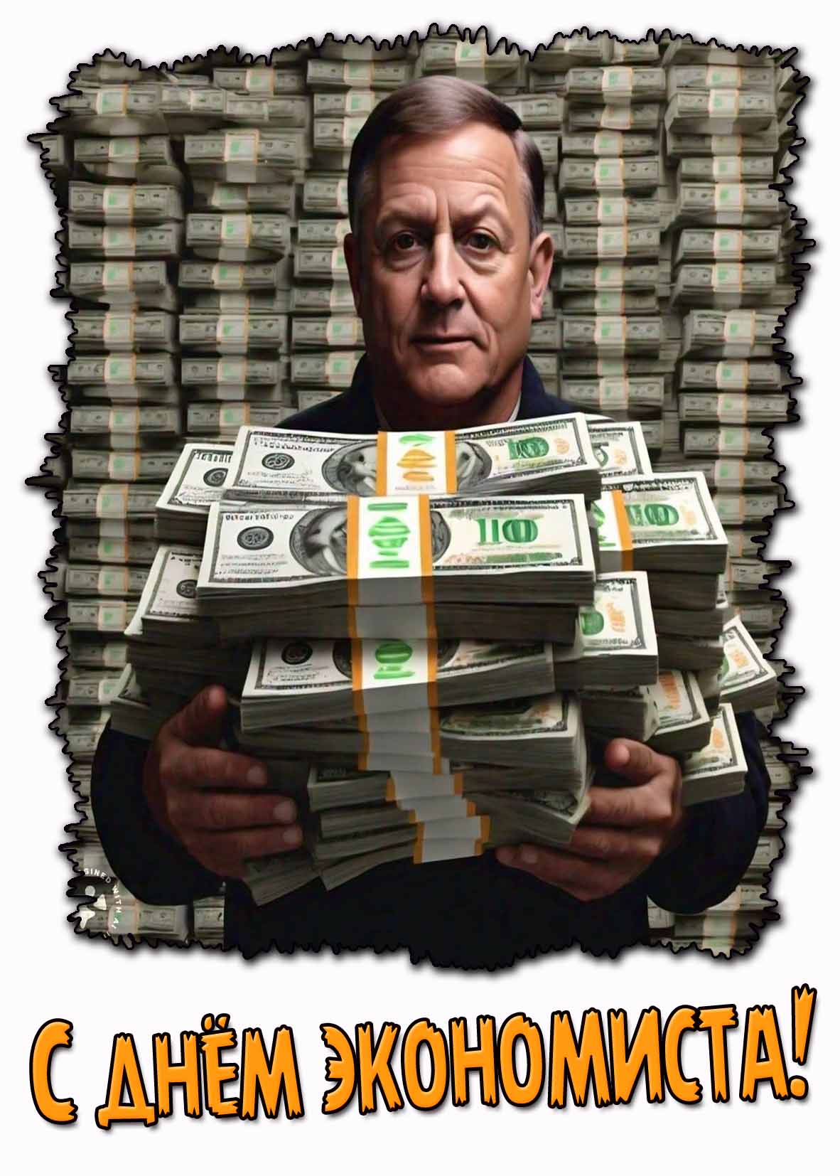 Прикольная картинка с днём экономиста