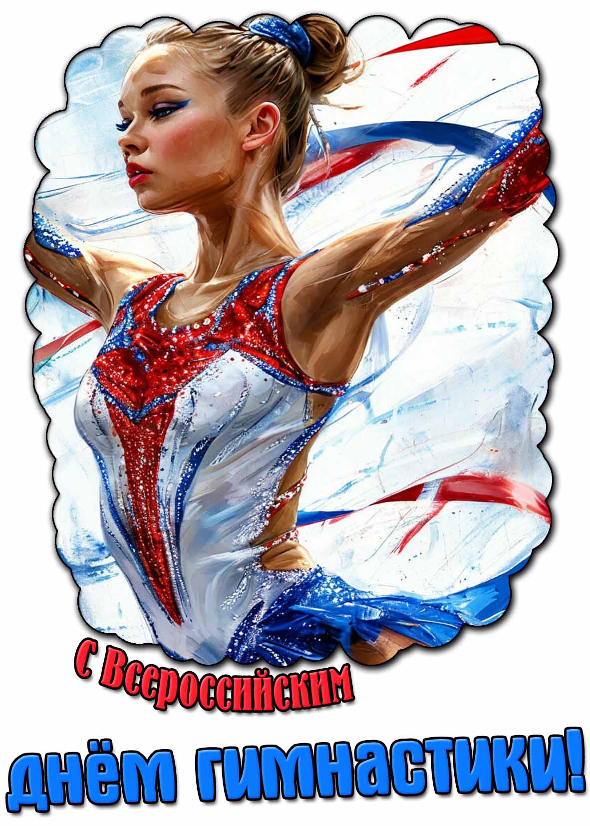 Картинка с Всероссийским днём гимнастики