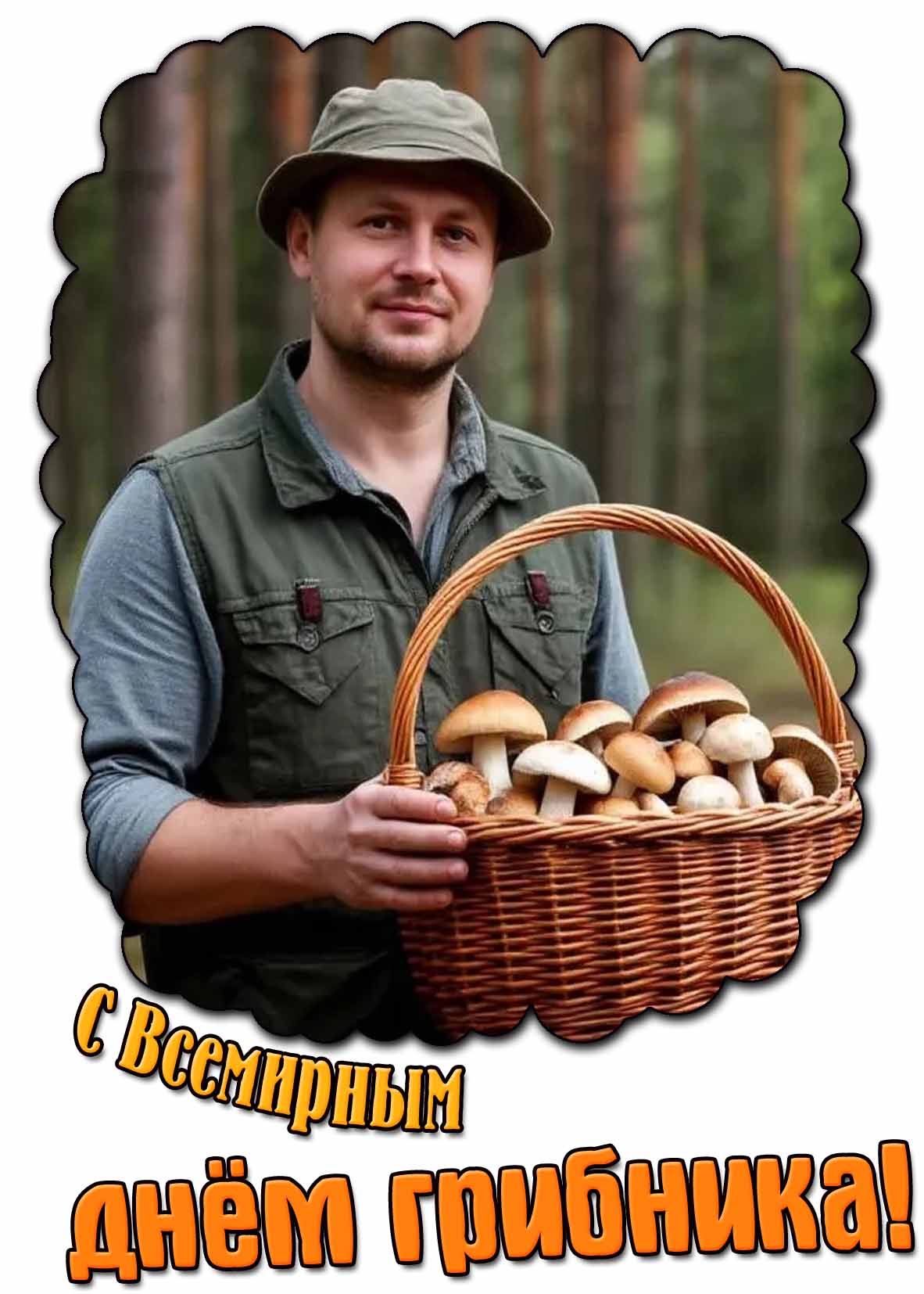 Картинка с всемирным днём грибника