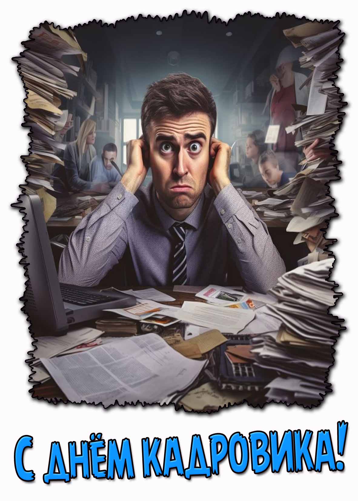 Прикольная картинка с днём кадровика