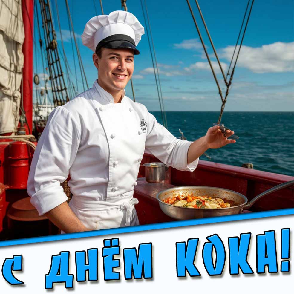 Картинка с днём кока