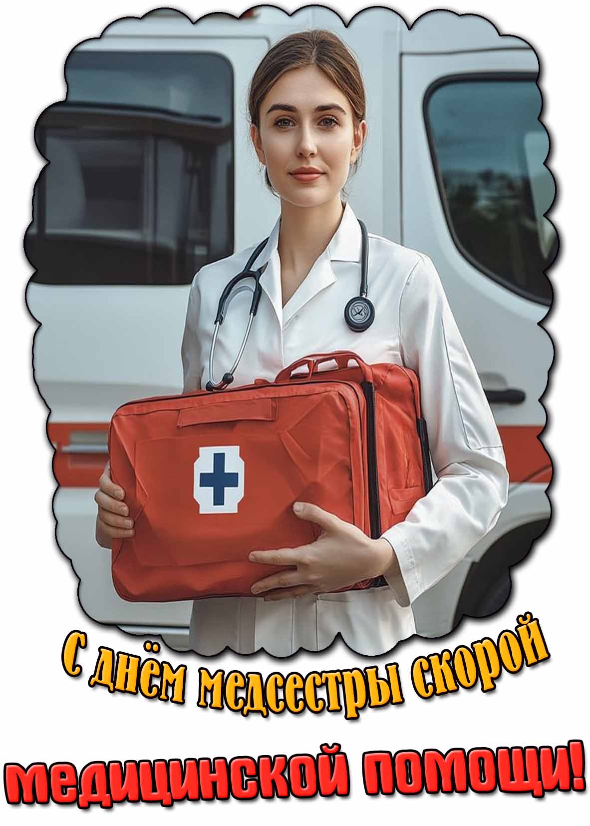 Картинка с днём медсестры скорой медицинской помощи