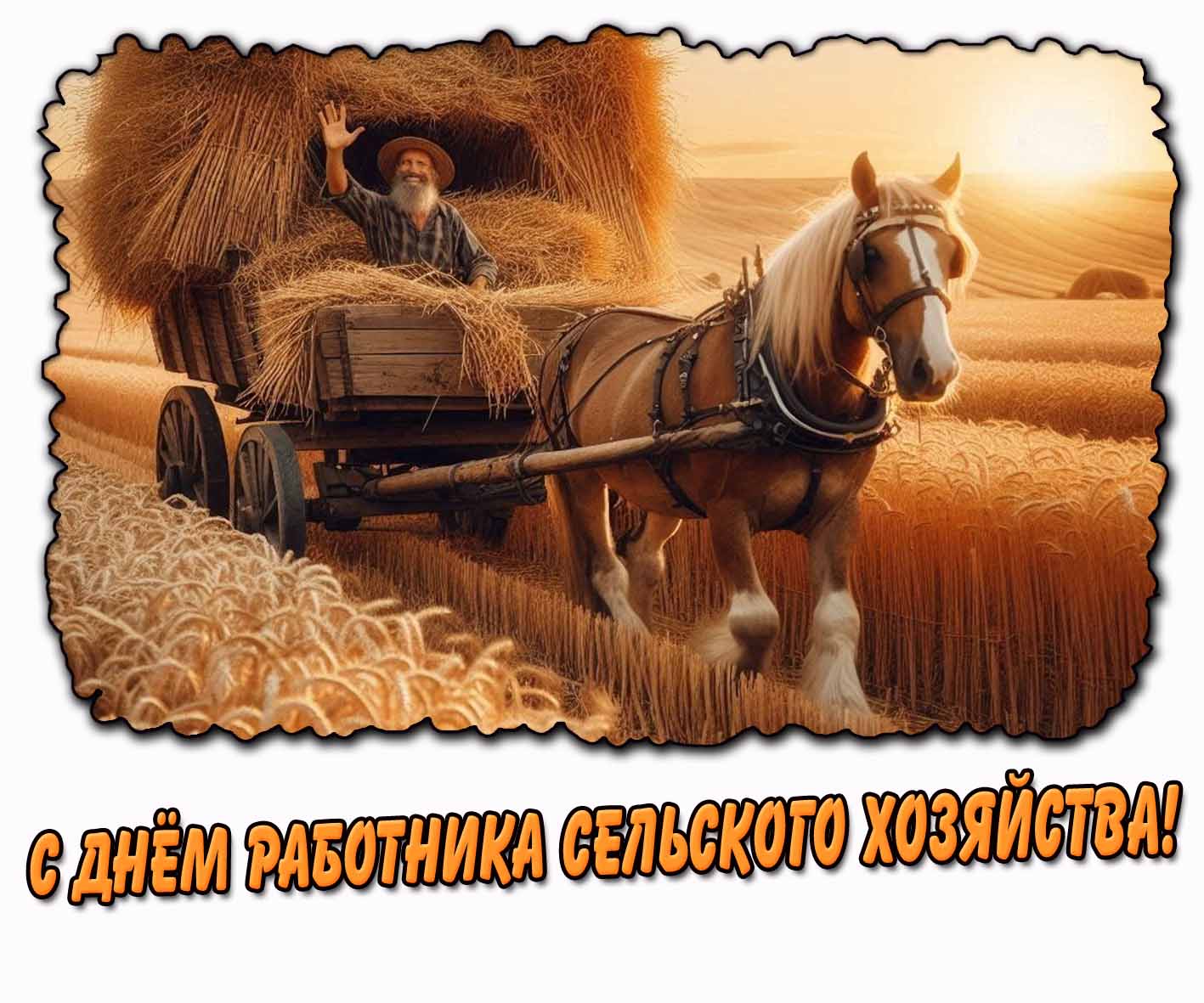 С днём работника сельского хозяйства! - картинка