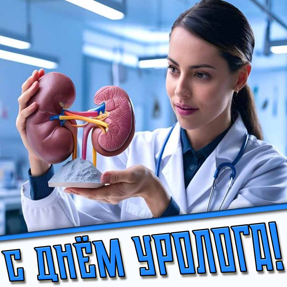С днём уролога! - картинка для женщины