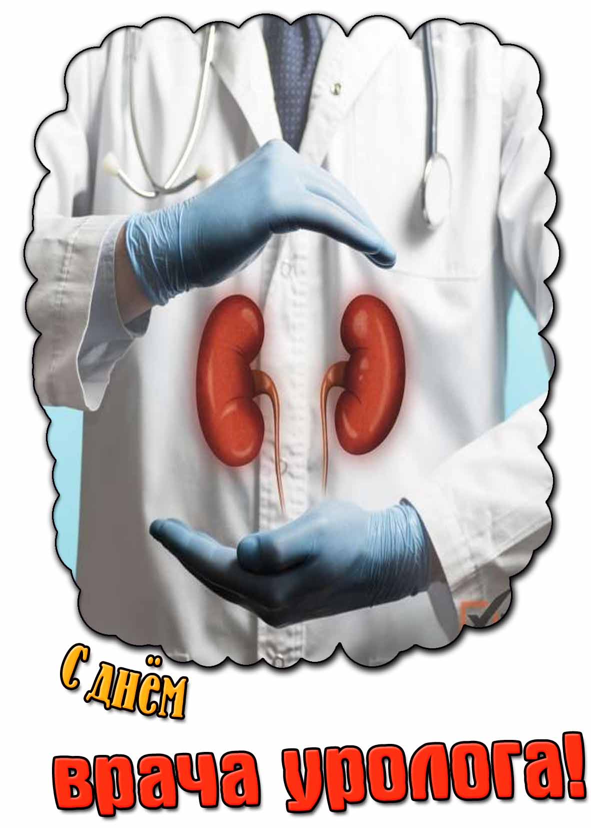 Картинка с днём врача уролога