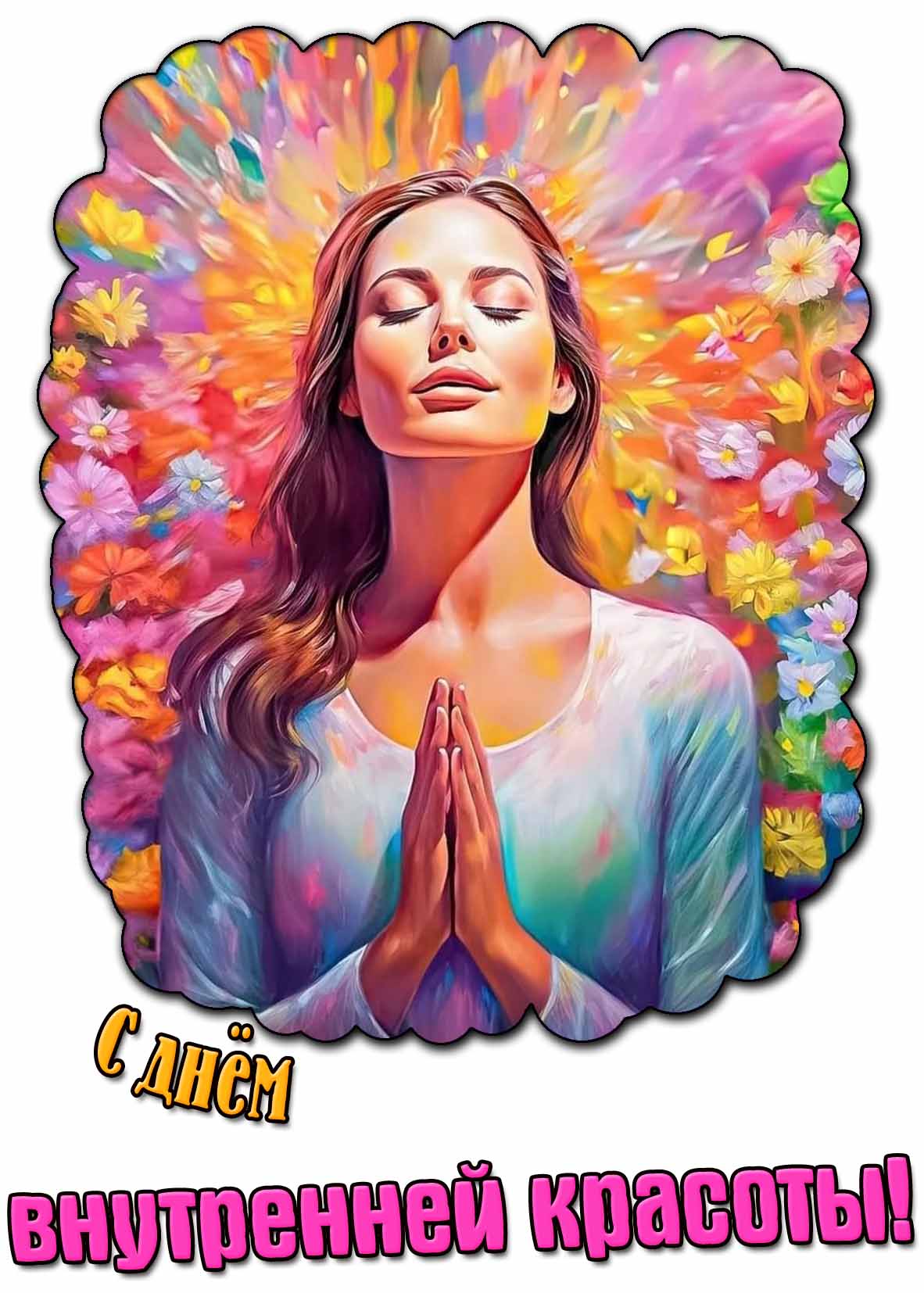 С днём внутренней красоты! - красивая открытка