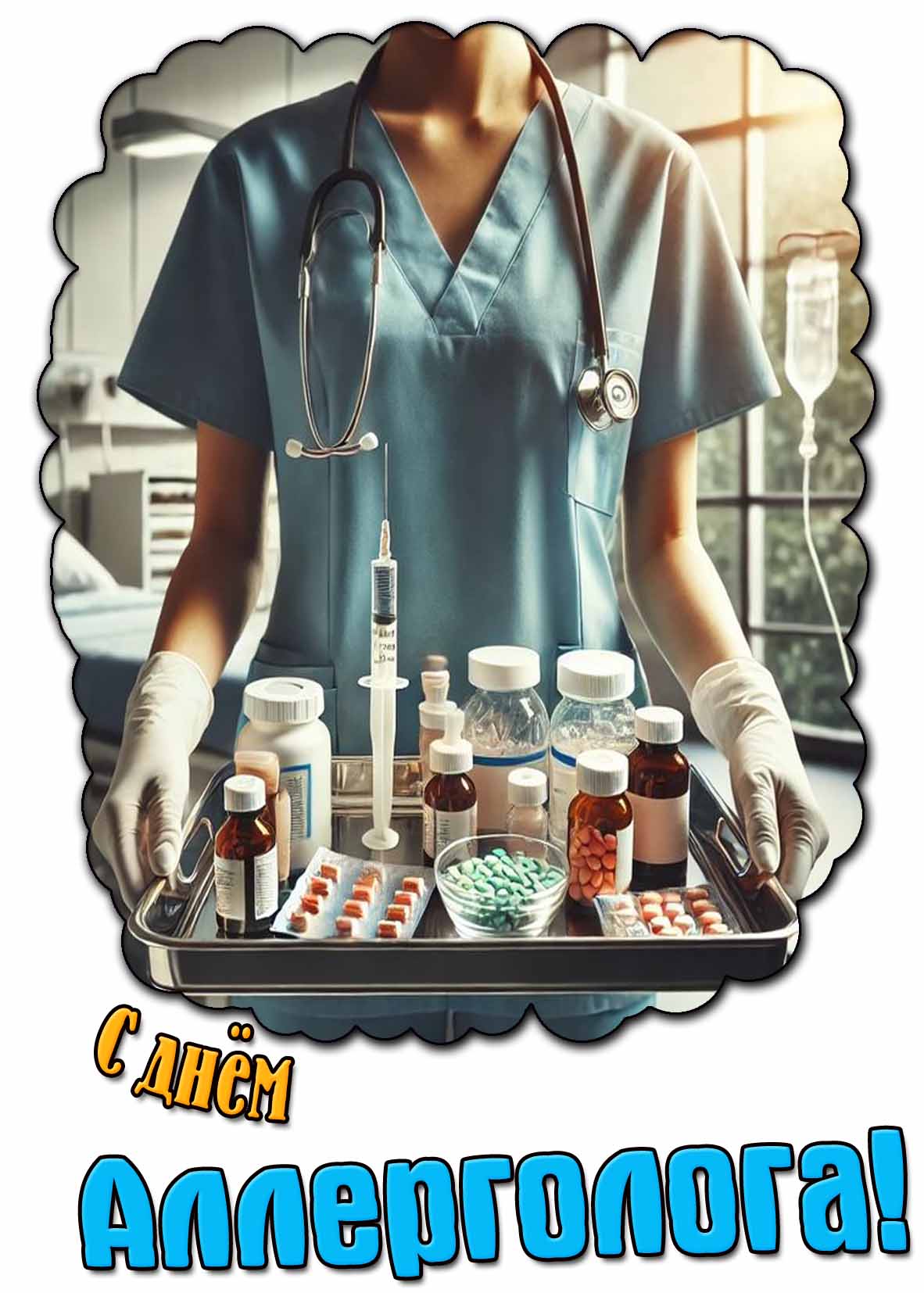 Картинка с днём аллерголога