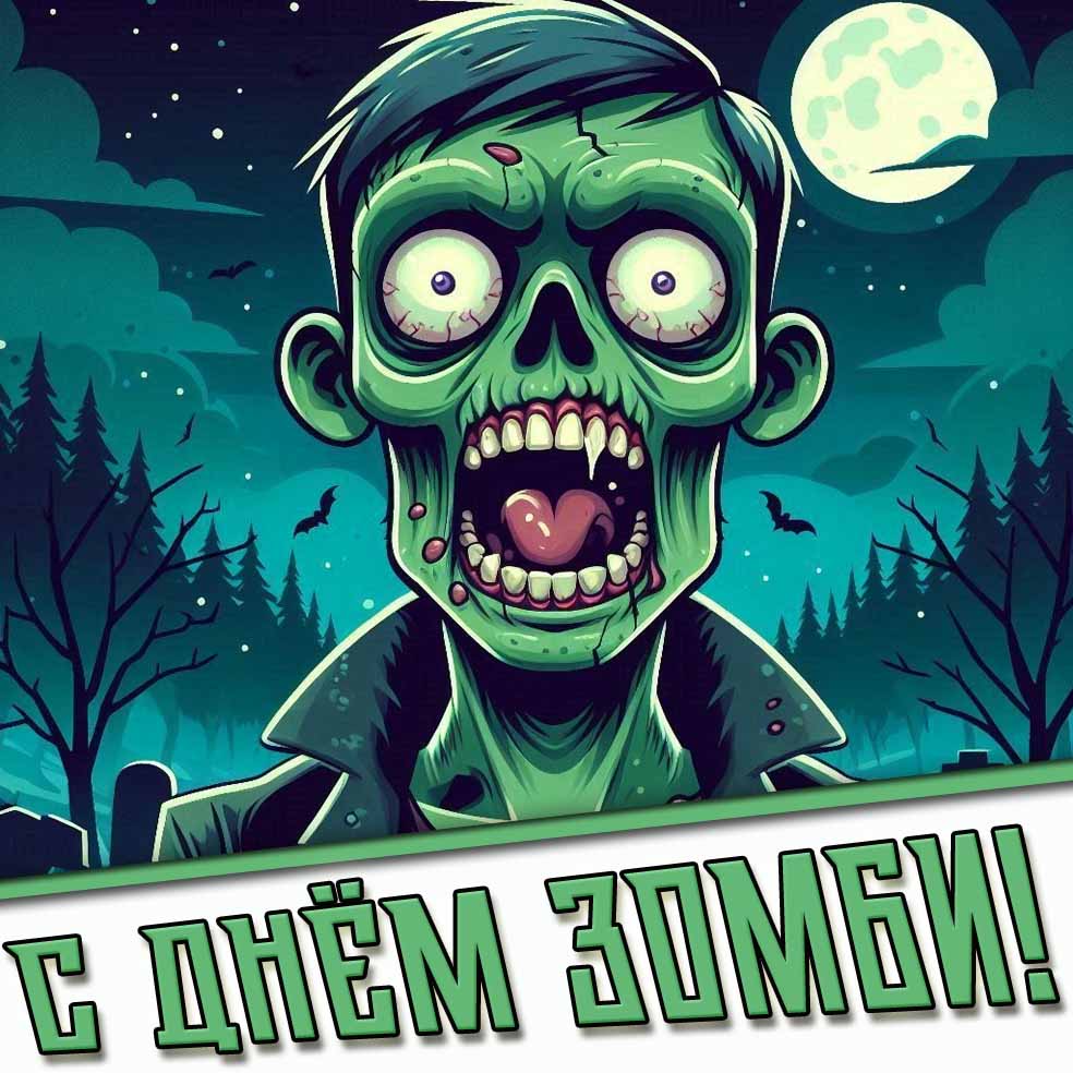 С днём зомби! - картинка