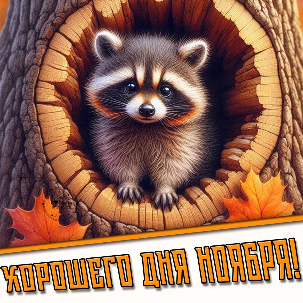 Милая картинка хорошего дня ноября