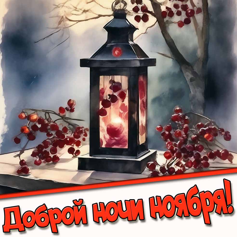 Доброй ночи ноября! - картинка