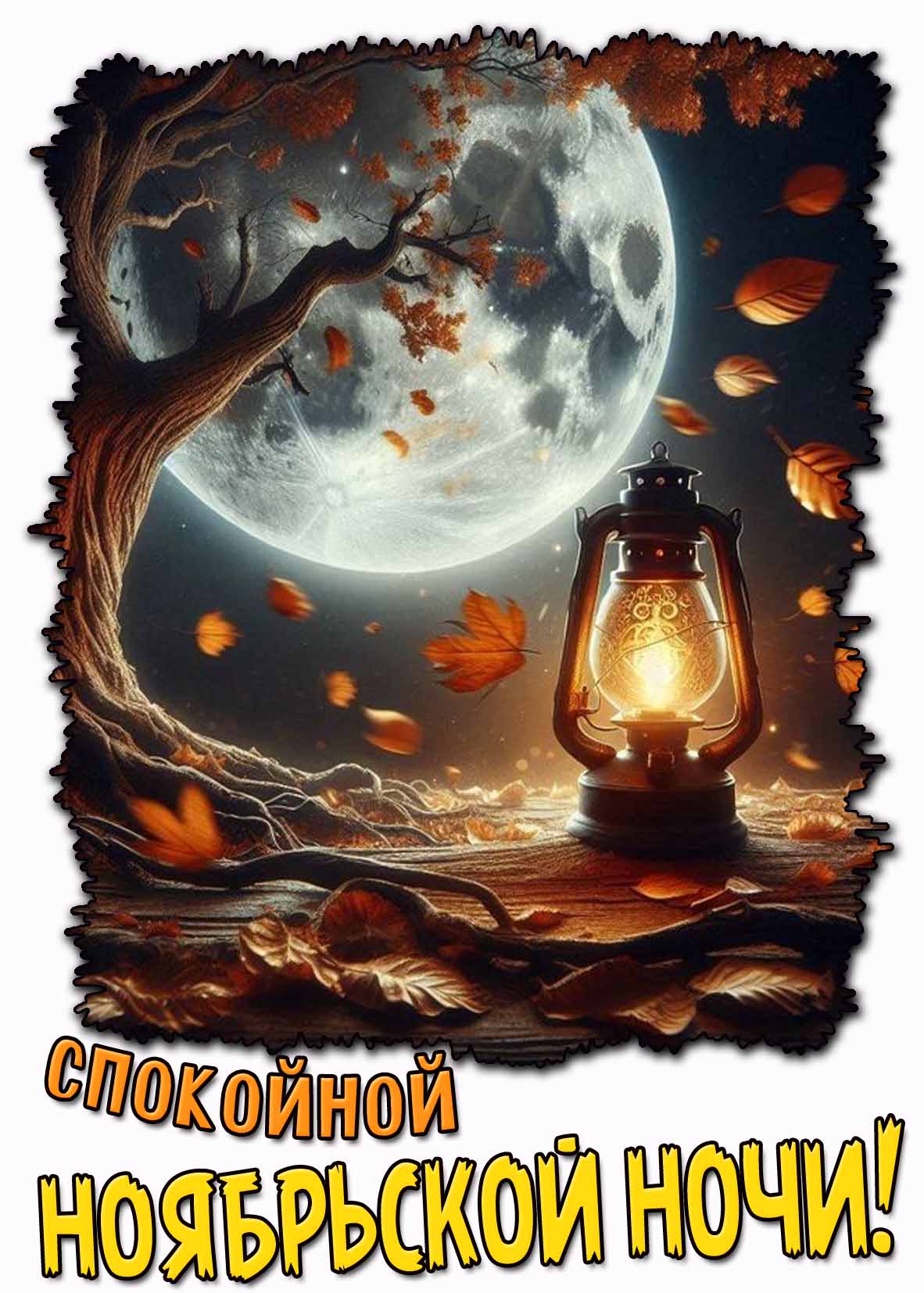 Спокойной ноябрьской ночи! - картинка